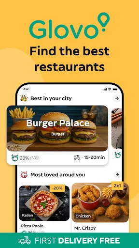 Glovo－Більше, ніж доставка їжі screenshot 1