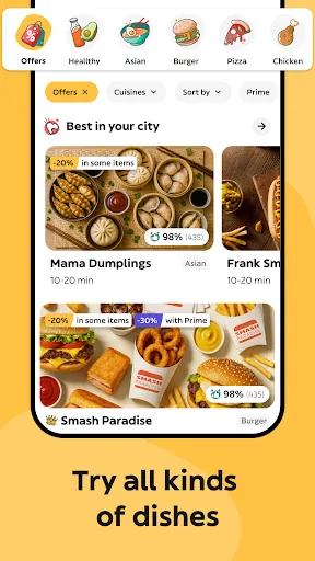 Glovo－Більше, ніж доставка їжі screenshot 2