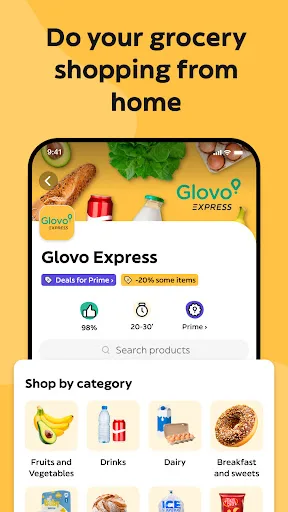 Glovo－Більше, ніж доставка їжі screenshot 5