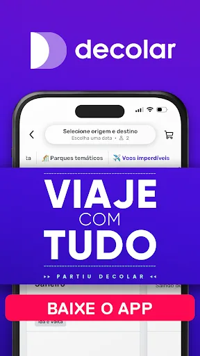 Decolar: Voos e Hotéis screenshot 1