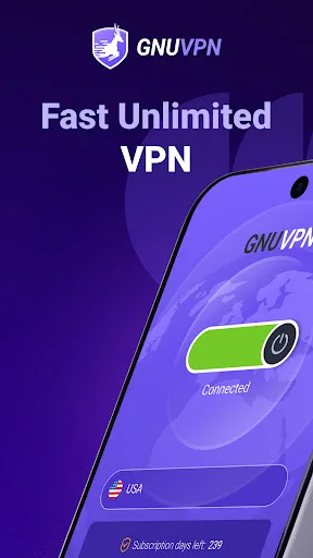GnuVPN: Fast VPN, Proxy & Esim screenshot 1