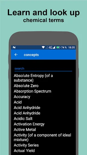 ChemCalc+ Chemistry Calculator screenshot 4