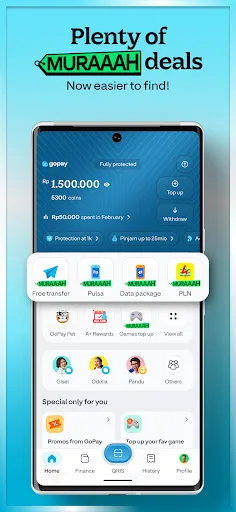GoPay: Transfer, Bayar, QRIS screenshot 1