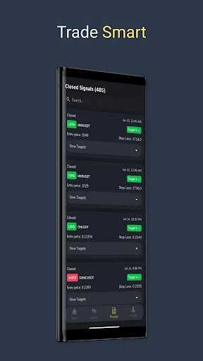 Crypto Signals Golden screenshot 2