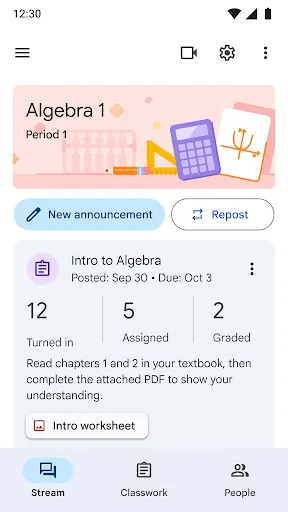 Google Клас screenshot 2