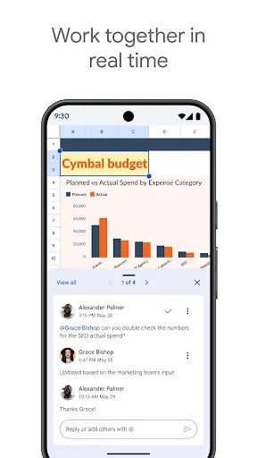 Google Таблиці screenshot 1