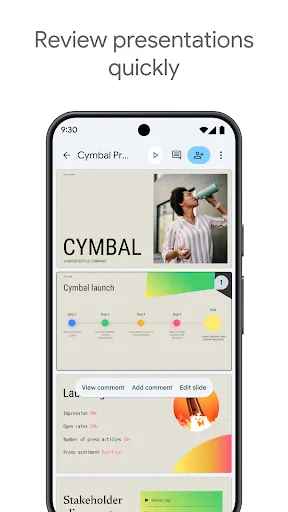 Google Презентації screenshot 1