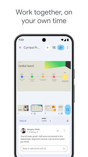 Google Презентації screenshot 3