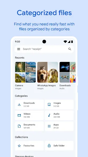 Google Files screenshot 1