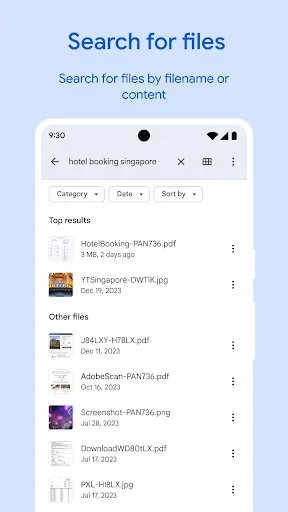 Google Files screenshot 3