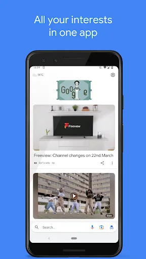 Google Go screenshot 1