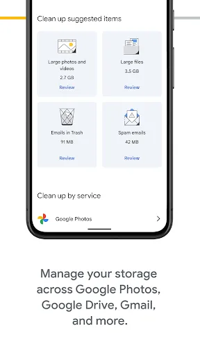 Google One screenshot 2