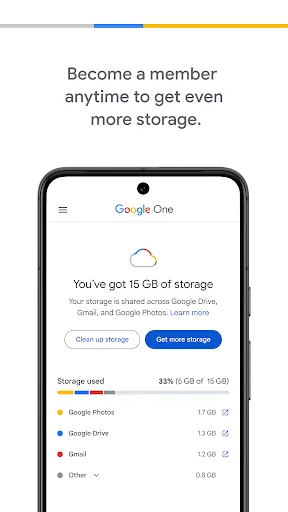 Google One screenshot 3