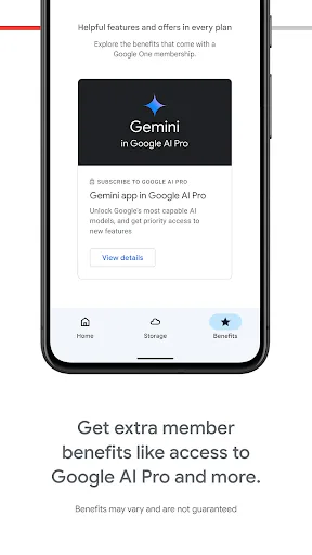 Google One screenshot 4