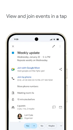 Календар Google screenshot 3