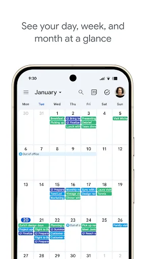 Календар Google screenshot 5