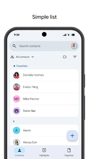 Контакти screenshot 2