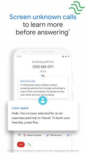Телефон від Google screenshot 3