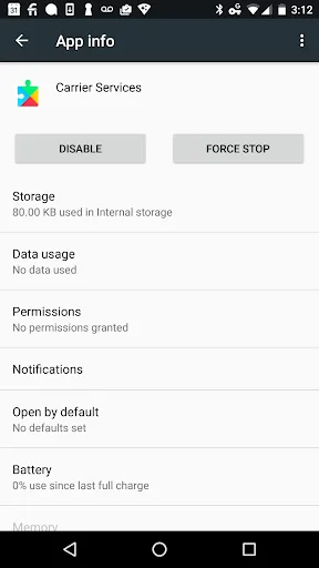 Carrier Services screenshot 4