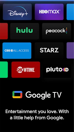 Google TV screenshot 1