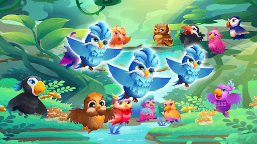Bird Sort Match screenshot 1
