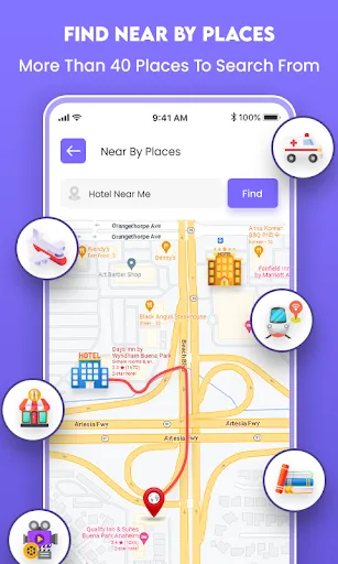GPS Maps & Live Traffic screenshot 3