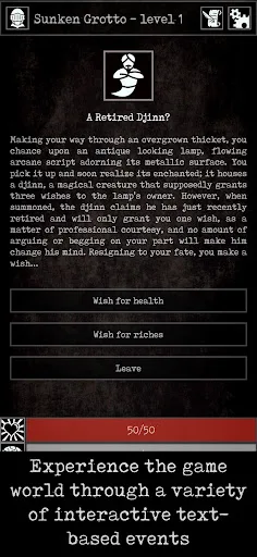 Grim Quest - RPG clásico retro screenshot 4
