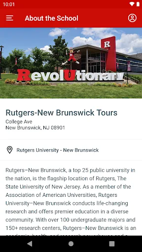 Rutgers NB screenshot 3