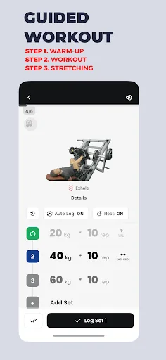 Entrenamiento Gym - GYMDONE screenshot 4