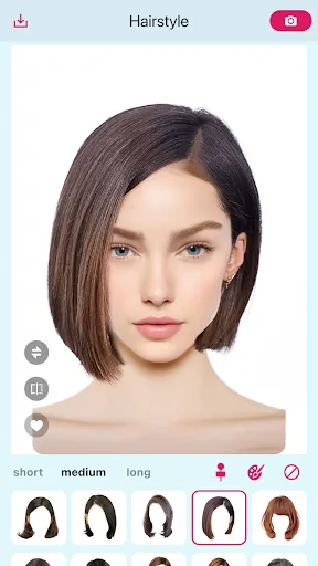 Hairstyle Try On - AI Haircut screenshot 2