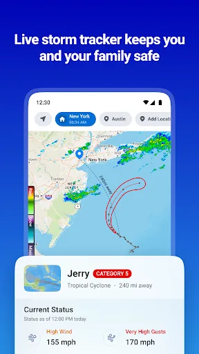 1Weather: Forecast & Radar screenshot 2