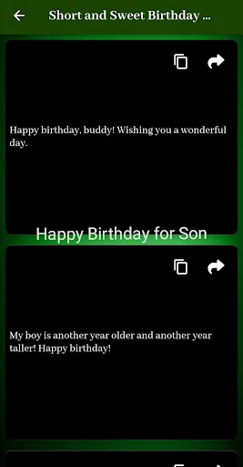 Happy Birthday for Son screenshot 4