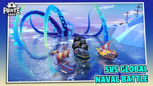 Pirate Code - PVP Sea Battles screenshot 1