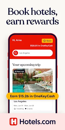 Hotels.com: Book Hotels & More screenshot 1