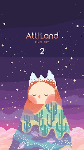 Color Pixel Art - Atti Land 2 screenshot 1