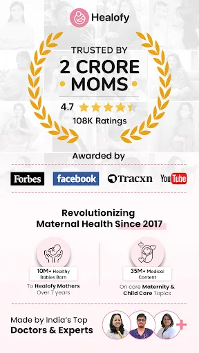 Healofy Pregnancy & Parenting screenshot 1