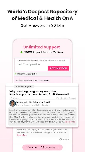 Healofy Pregnancy & Parenting screenshot 5