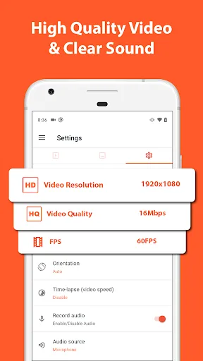 Запис екрану - AZ Recorder screenshot 3