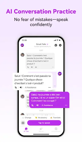 French Ai - Learn French Fast screenshot 1