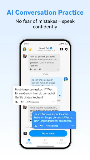 German Ai - Tutor ALEMÁN IA screenshot 1