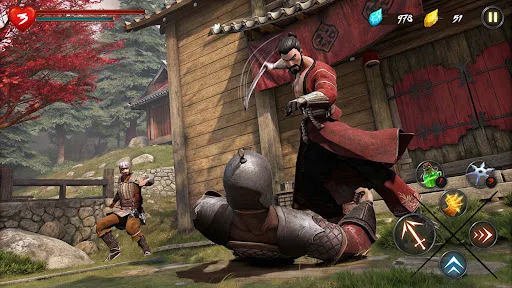 Takashi Ninja Samurai Game screenshot 1