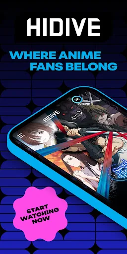 HIDIVE screenshot 1
