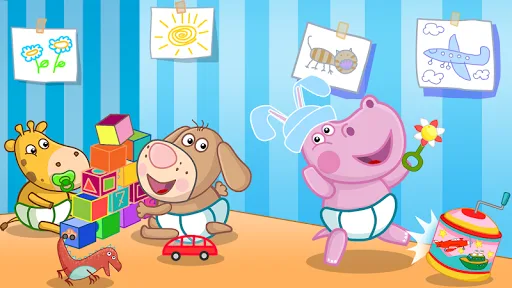 Juego de cuidado del bebé screenshot 2