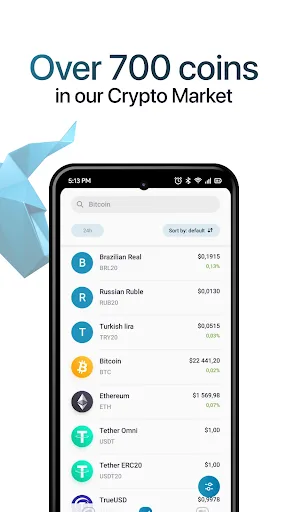 HitBTC wallet: Cartera Bitcoin screenshot 4