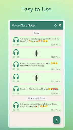 My Voice Diary : Daily Journal screenshot 3