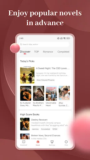 InkNovel screenshot 1