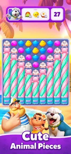 Pop Island: Match & Build screenshot 2