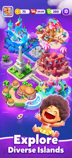 Pop Island: Match & Build screenshot 4