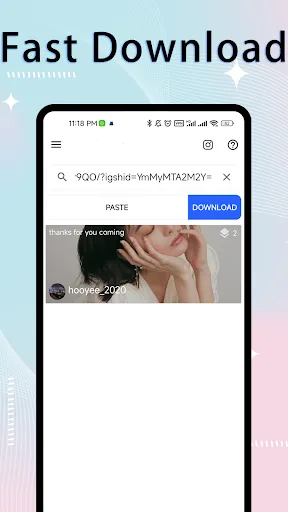 InstSaver:descargador de video screenshot 1