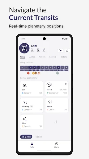 Horos - Birth Chart screenshot 1